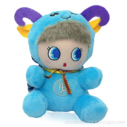 Plush Cartoon 12 Constellations Power Bank with 5,200mAh High Capacity